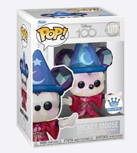 Pop! Disney 100 Facet Sorcerer Apprendista Topolino 1377 Esclusivo (o2s)