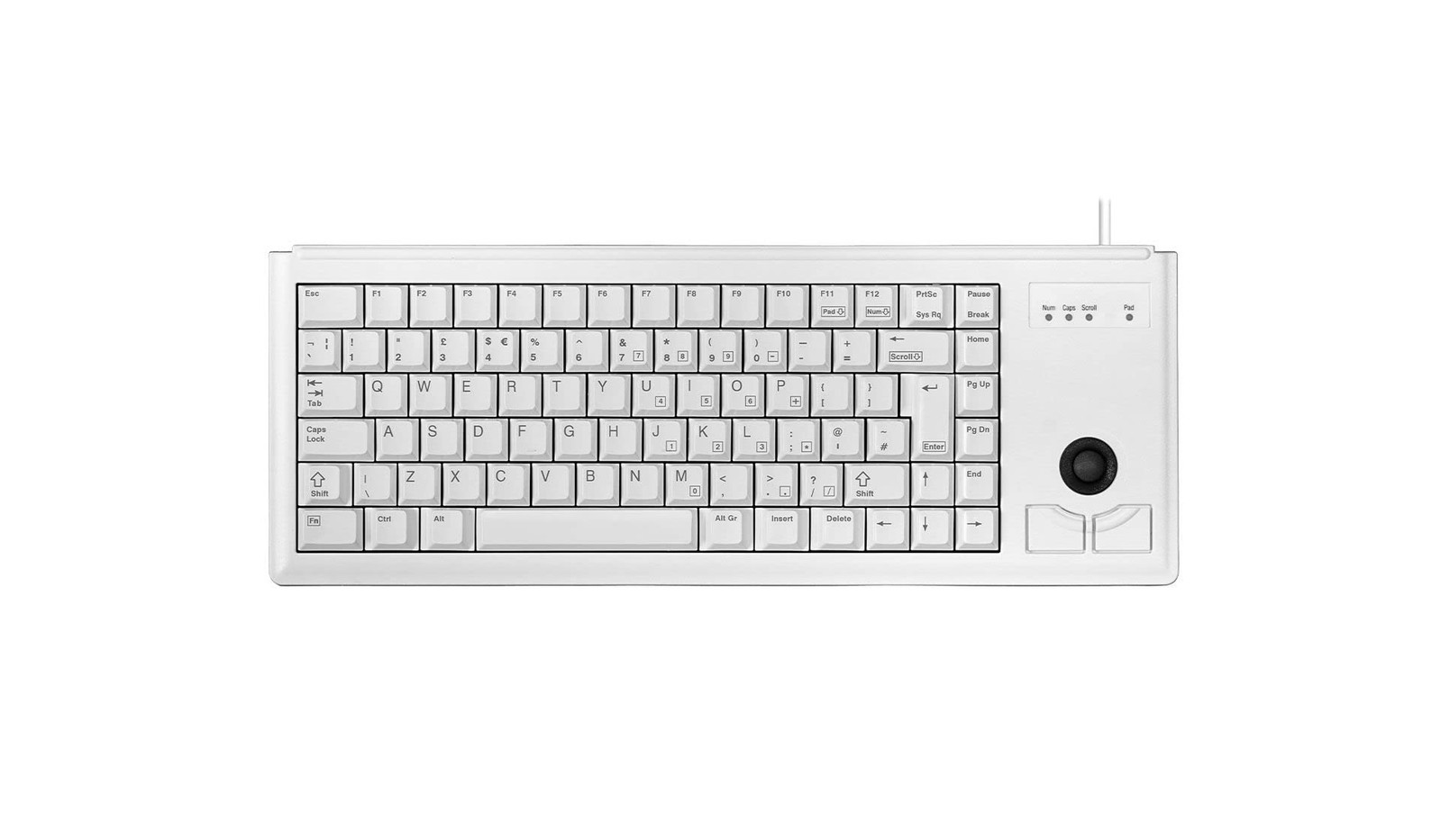 Cherry US MX Gold Slimline Light for Keyboard with Trackball