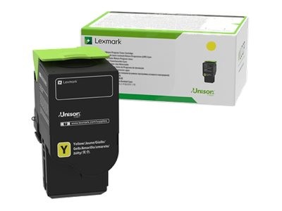 Lexmark 78C20YE 1400 pagine Giallo 1 pz Yellow Contract Toner Cartridge