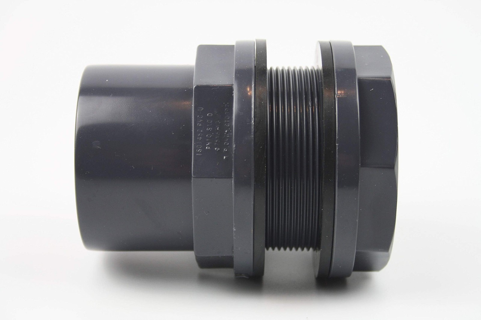 Osaga Boccola in PVC-U 63mm 63/75 x 2,5" DN 70 con Manicotto Adesivo e (L2j)