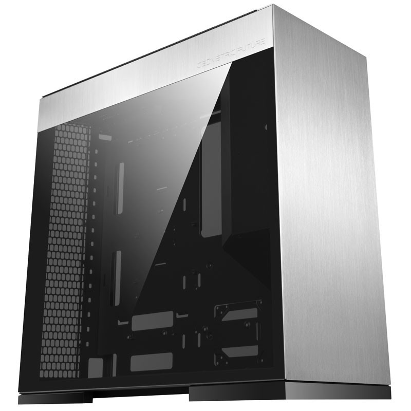 Geometric Future Dharma Midi-Tower Gehäuse silber GEO-M8-DHA