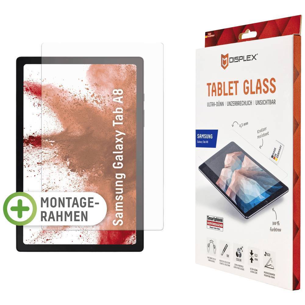 DISPLEX 01600 Vetro di protezione display Samsung Galaxy Tab A8 1 pz.