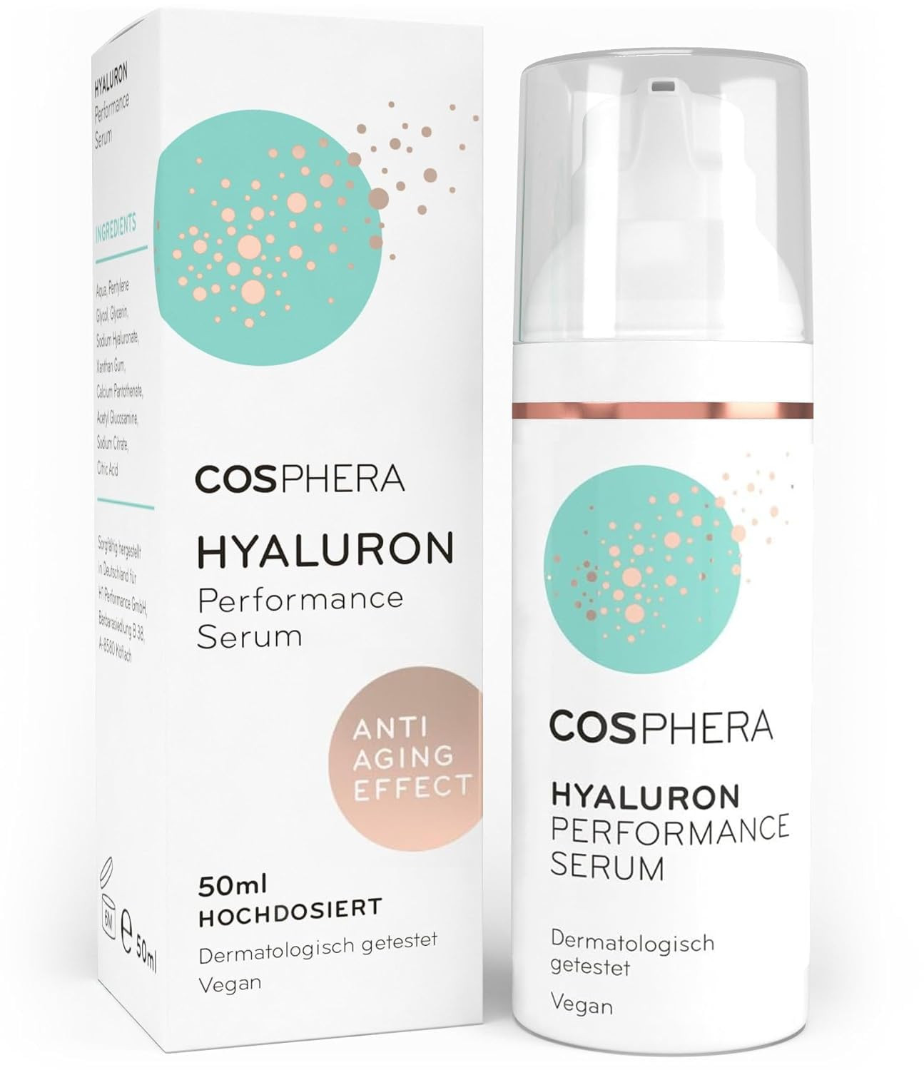 Cosphera Hyaluron Performance Serum, gel viso all’acido ialuronico ad (y2r)