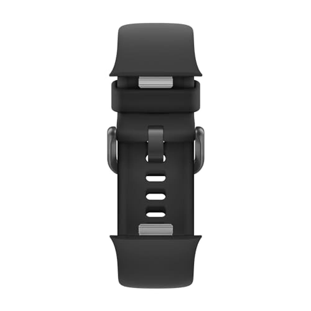 (TG. One Size) HUAWEI WATCH FIT 3 Strap Black Fluoroelastomer Strap - NUOVO