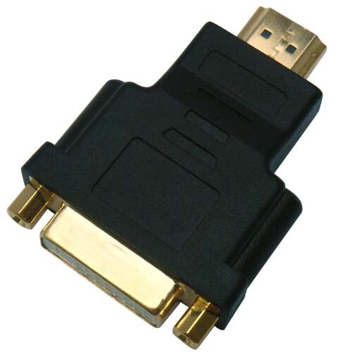 e.s. Posta Pro1 - Adattatore DVI F / HDMI M  DVI FEMALE TO HDMI MALE ADAPTER 108