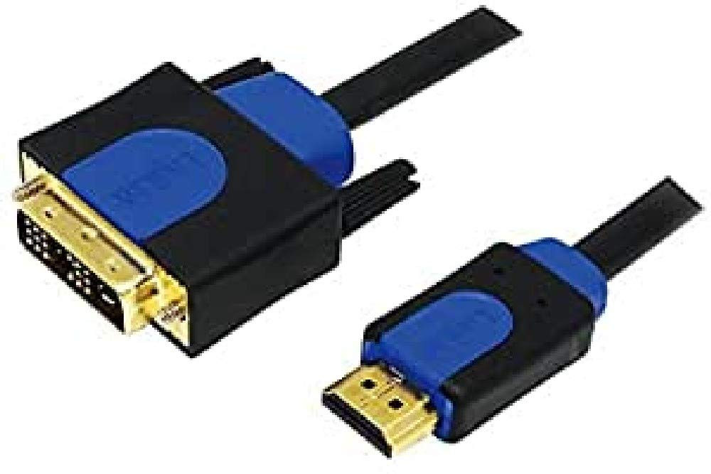 LogiLink 3m HDMI to DVI Cable - Black