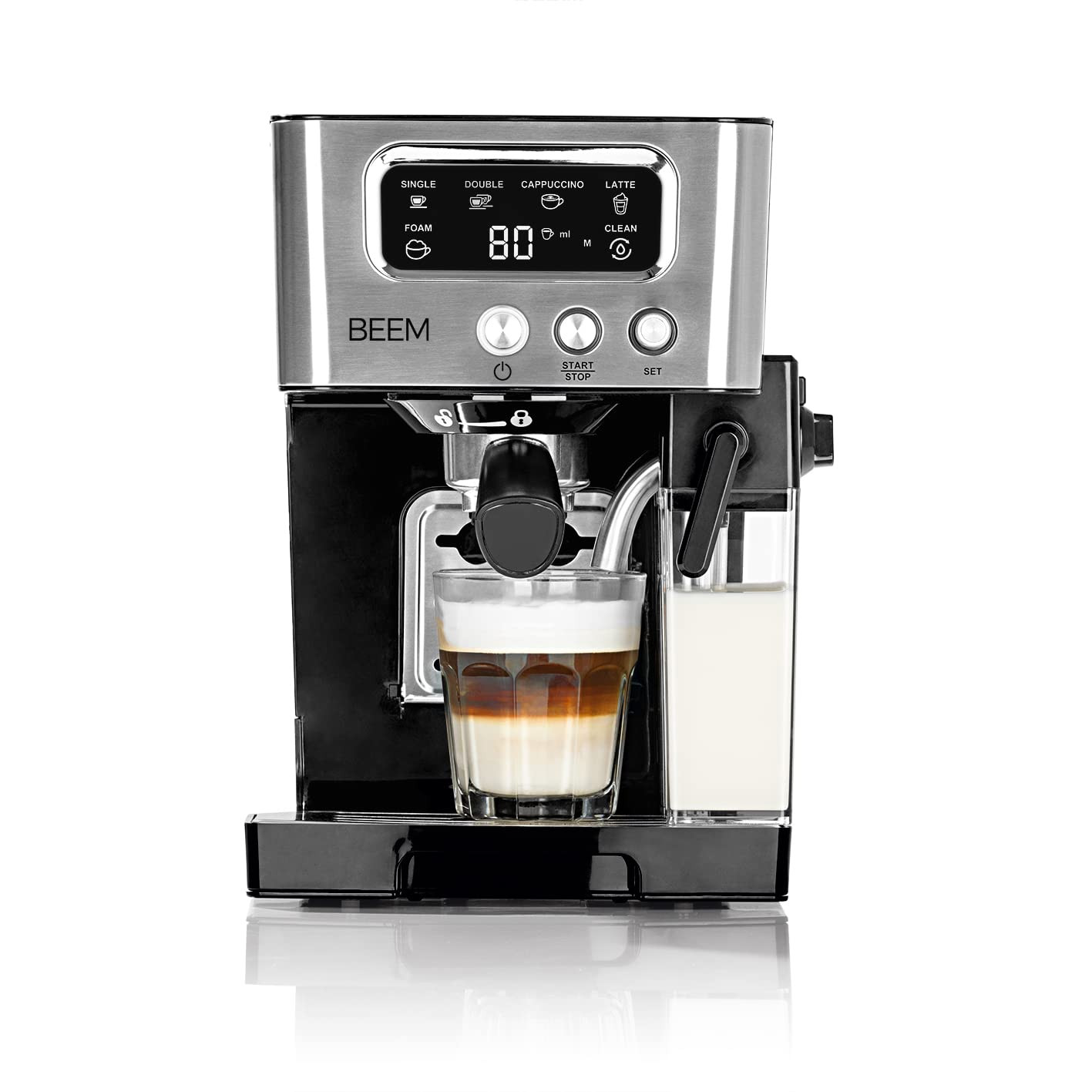 BEEM ESPRESSO LATTE - Macchina portafiltro da 15 bar | Specialità del (l9k)