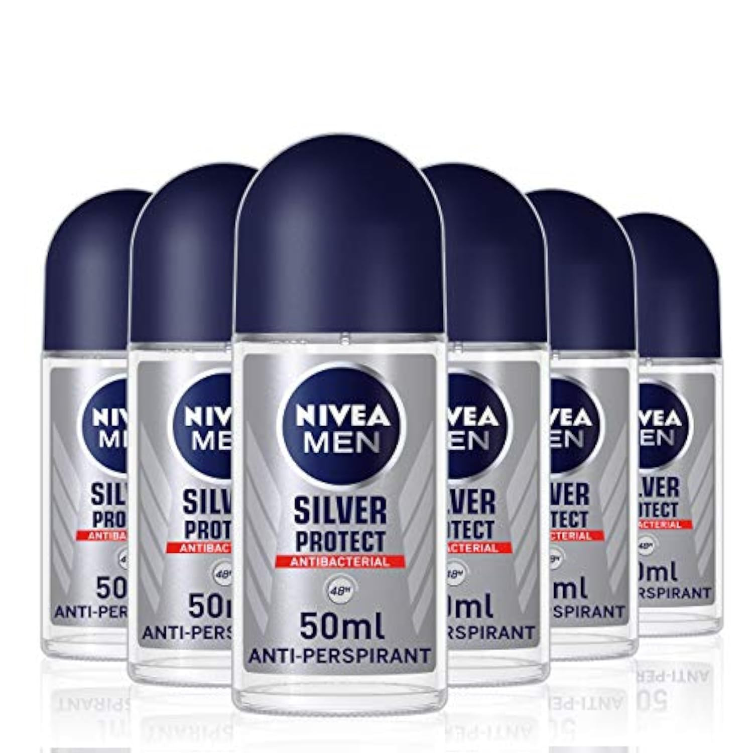 Nivea, Silver Protect 48 ore, deodorante anti-traspirante, 50 ml, (W3J)