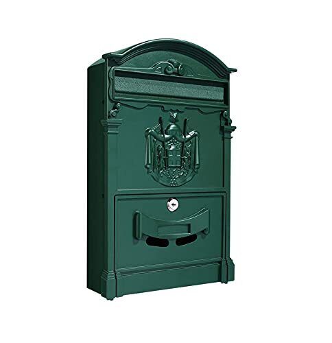 kippen 10005CV Cassetta Postale Modello REGIUS, Colore: Verde, (Q4L)