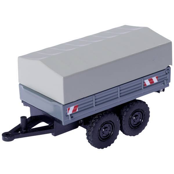 Carson Modellsport 504156  1:87 Planenanhänger für Unimog 1:87 Rimorchio per aut