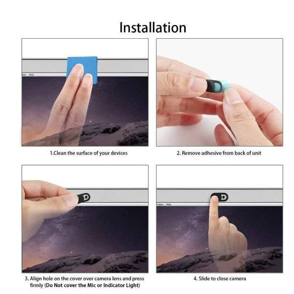 NXPRIVACY3PZB 4014603 COPRI WEBCAM PRIVACY 3PZ BIANCO