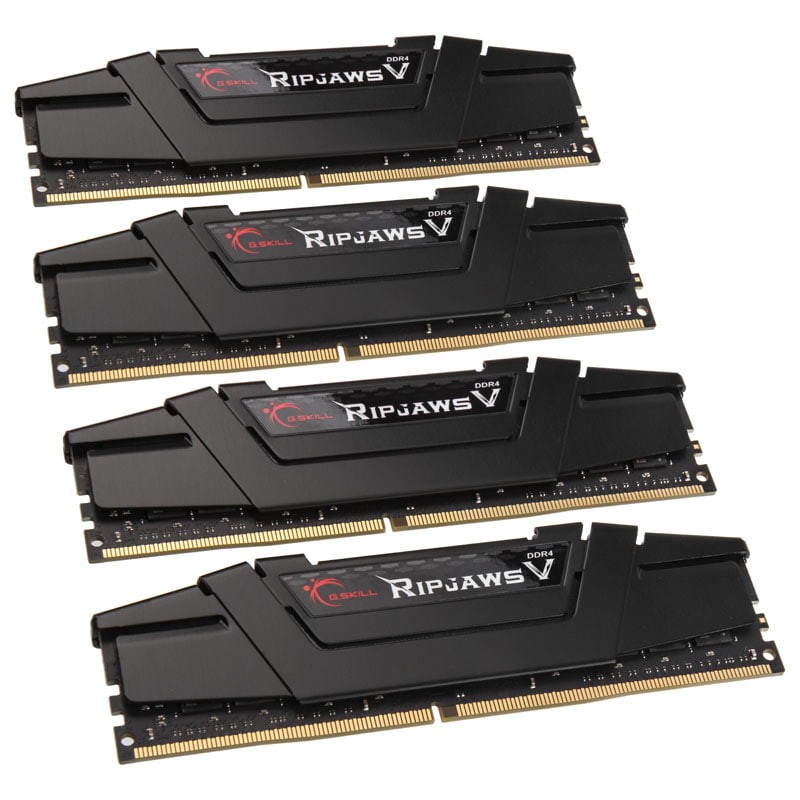 G.Skill Ripjaws V F4-3200C16Q-128GVK 128 GB 4 x 32 GB DDR4 3200 MHz 288-pin DIMM