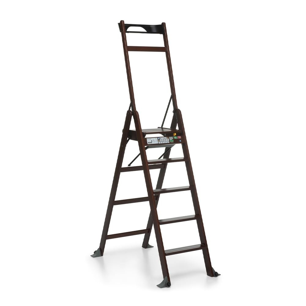 Foppapedretti Lascala 5.0 scala pieghevole, Canaletto (C8S)