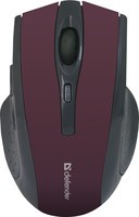 defender 52668 Mano destra Ottico RF Wireless 1600 DPI Rosso optical mouse