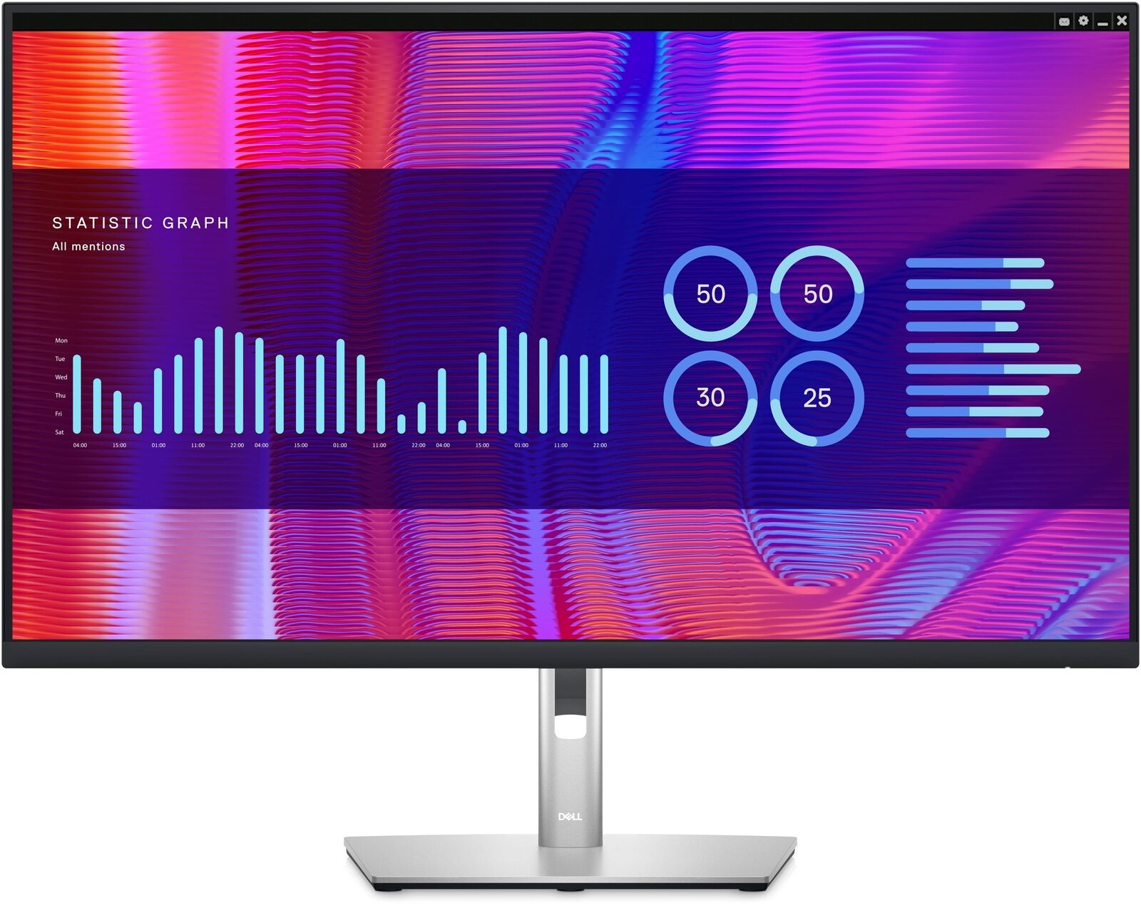 DELL P Series P3223DE LED display 80 cm (31.5") 2560 x 1440 Pixel Quad HD LCD Ne