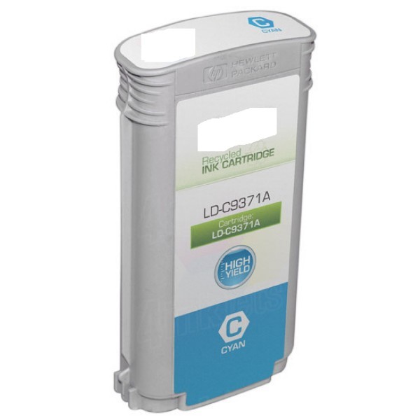 CARTUCCIA COMPATIBILE PER  72 C9371A CIANO  PER  Designjet T1100,T1200,T1300,T23