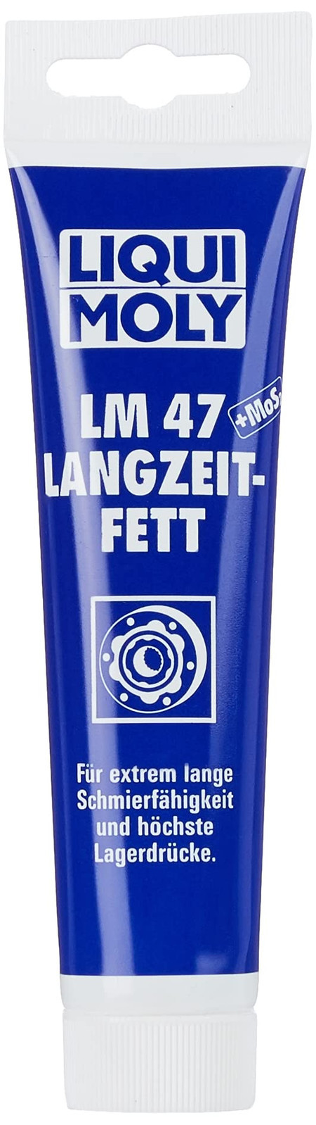 LIQUI MOLY Grasso a lunga durata LM 47 + MoS2, 100 g, Grasso di litio, (D1q)