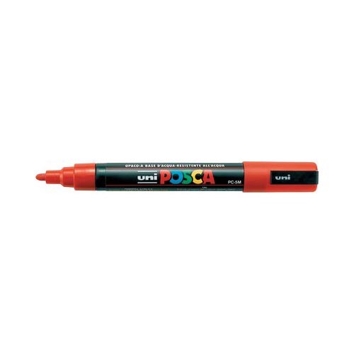 Marcatore a Tempera Uni Posca PC5M Uni-Ball - Punta Tonda - 1,8-2,5 mm - M-PC5M-