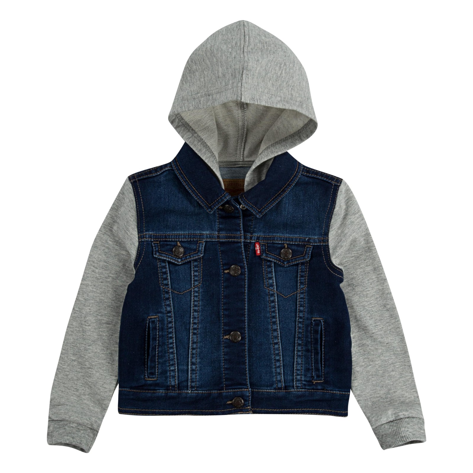 Levi's LVN INDIGO JACKET, Canottiera denim Bambini e ragazzi, Indigo (N6g)
