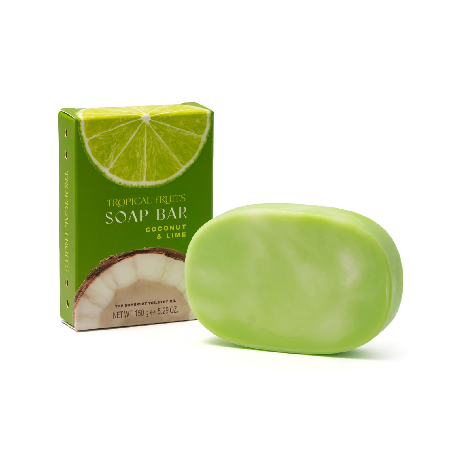 Tropical Fruits Coconut and Lime Glycerine Soap 150g (y0k)