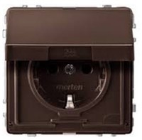 MERTEN MEG2310-7215   - Type F - Brown - IP44 - 250 V - 16 A - 1 pc(s)