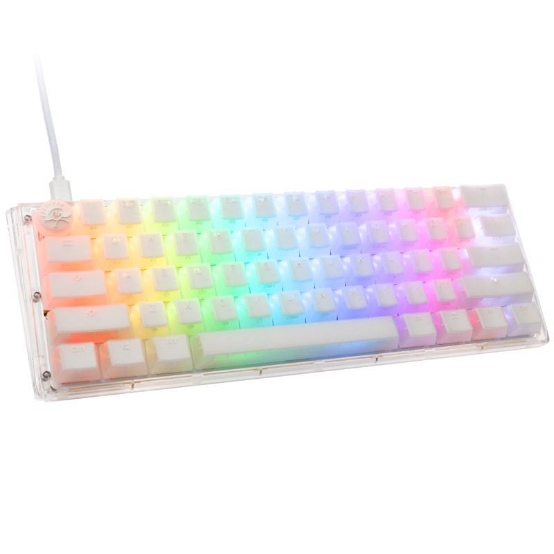 Ducky One 3 Aura White Mini Cablato USB DKON2161ST-BUSPDAWWWWC1