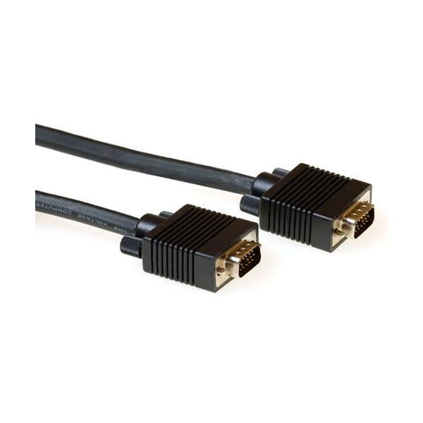 ACT Vga M/M 20.0m cavo VGA 20 m VGA (D-Sub) Nero