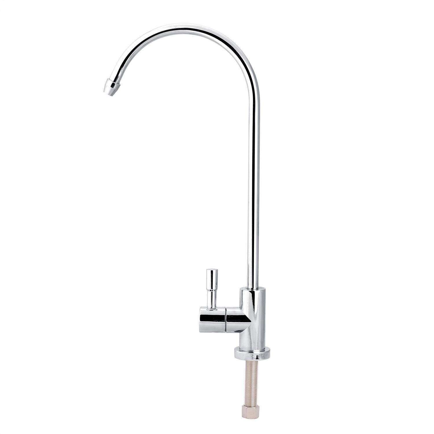 Samfox Faucet Tap - 1/4 '' in Acciaio Inossidabile Colpetto della Cucina (D1R)