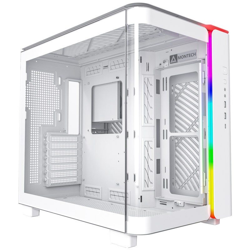MONTECH KING 95 Midi-Tower Tempered Glass ARGB Midi/minitower ATX KING95W