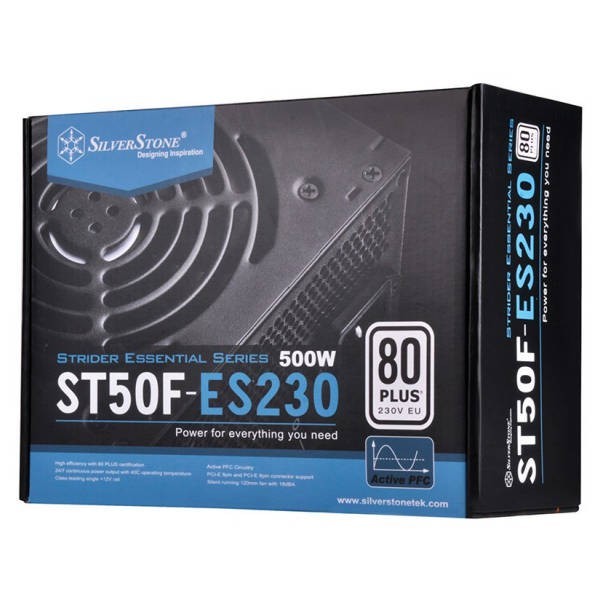 Alimentatore SilverStone SST-ST50F-ES230 v2.0 Strider Essential Series 500 Watt