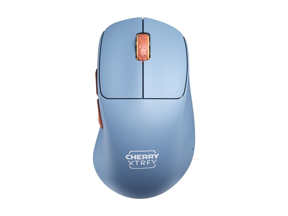 Cherry Xtrfy M64 Wireless Blue Wireless Maus Mouse 26000 dpi CX-M64W-BLUE