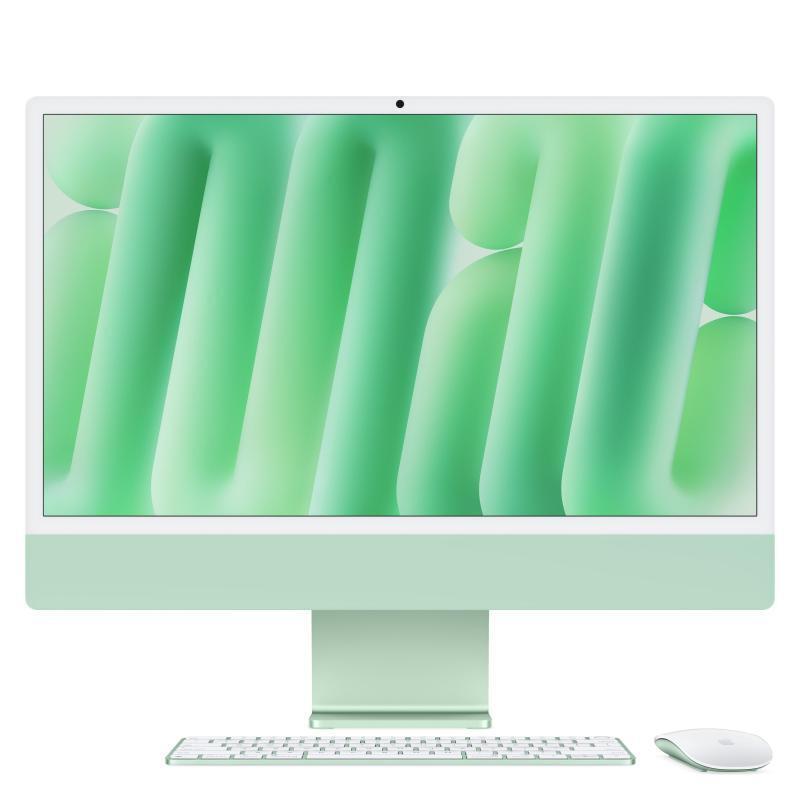 Apple iMac 24"Retina Display 4,5K, Chip M4 con CPU 10‑core, GPU 10‑core, 24GB, 5