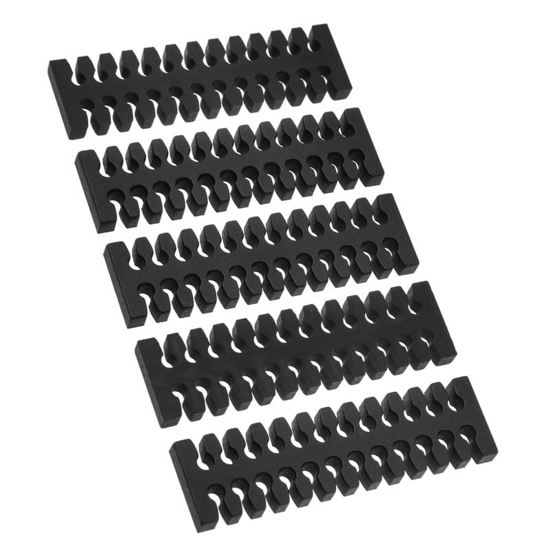 BitFenix 24-Slot Kabelkamm Kit 5 Pezzoblack BFX-CBC-24CMRBKIT-RP