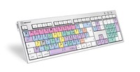 Logickeyboard LKB-FCPX10-CWMU-DE Full-size (100%) Cablato USB Interruttore a