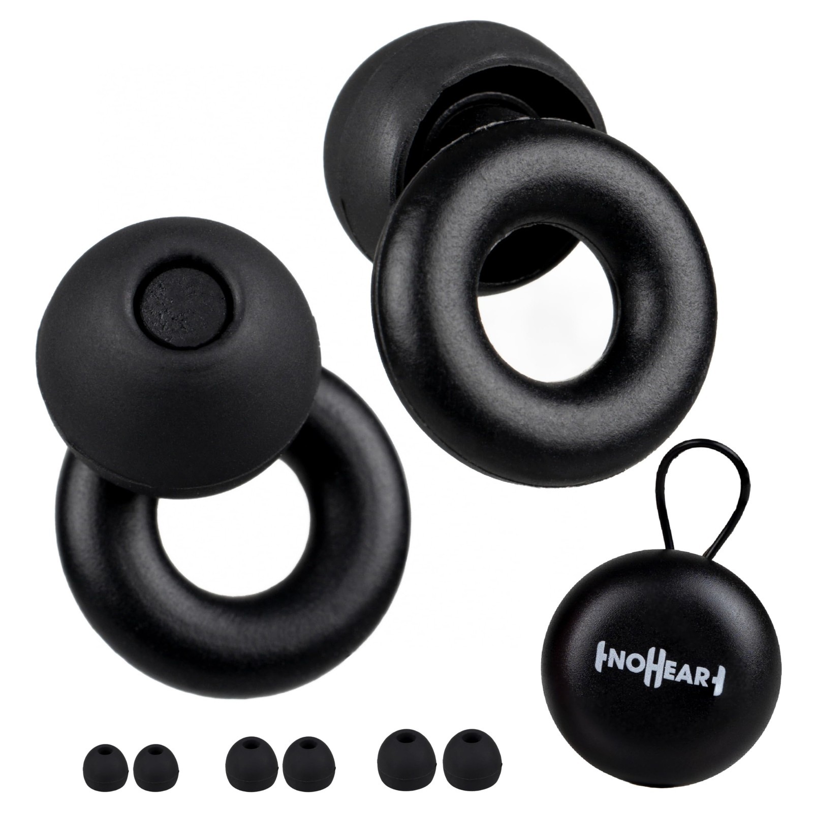 NOHEAR - Coppia Tappi Orecchie Dormire, Tappi Per Orecchie Antirumore, (Z8b)