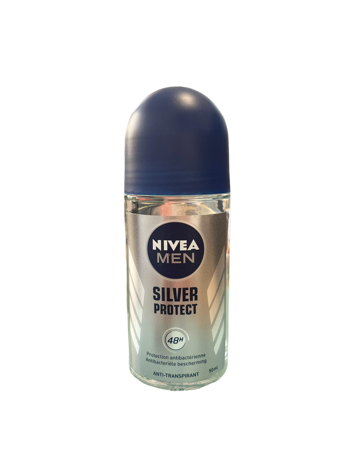 12 x NIVEA FOR MEN Deo Uomo Roll On Silver Protect 50 Ml (G5v)
