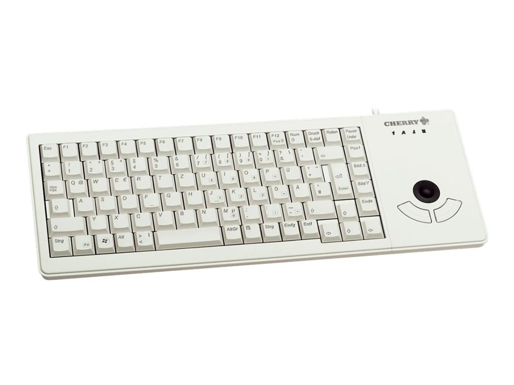 Cherry G84-5400 Cablato USB Grigio XS Trackball Keyboard G84-5400LUMIT-0
