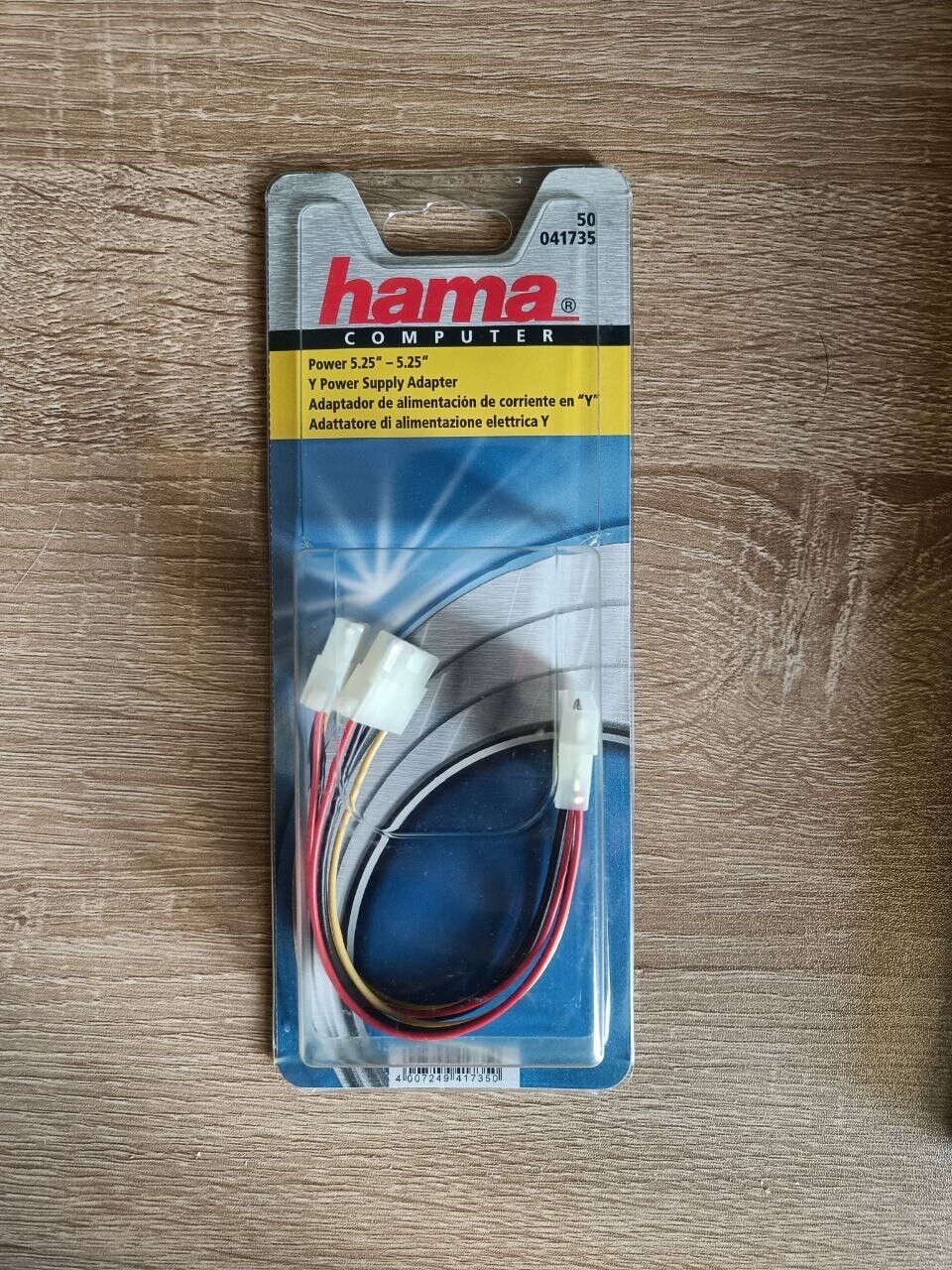 Hama Interno PC Cavo Alimentazione Y di Cak S-01 5,25