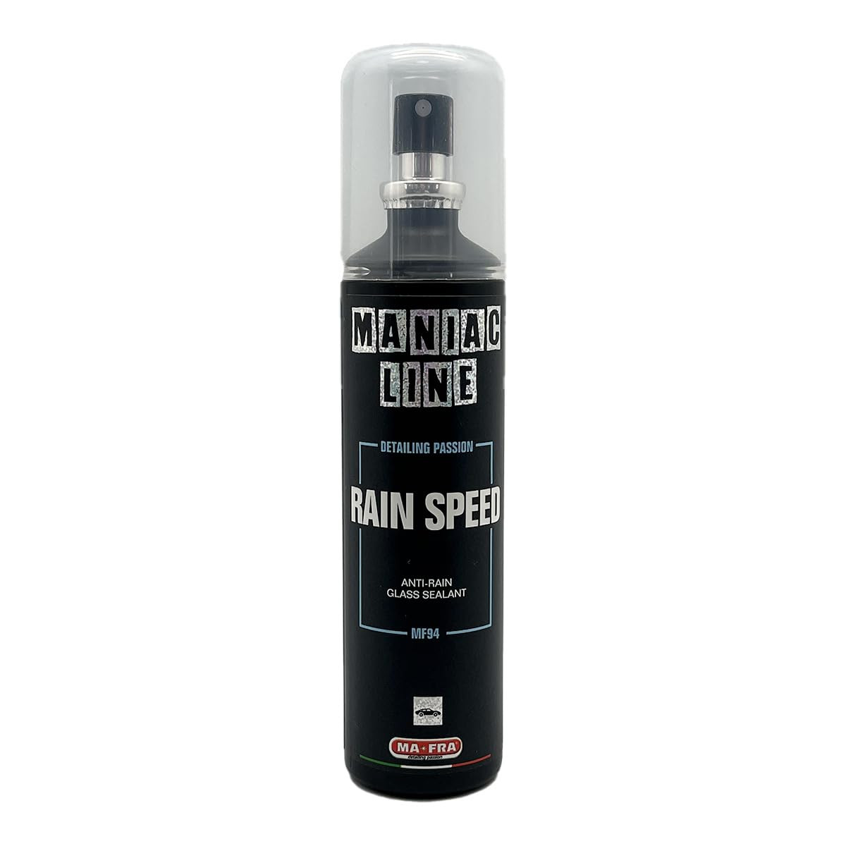 Ma-Fra, Maniac Car Detailing Line, Rain Speed Anti-Rain Glass Sealant, (v6s)