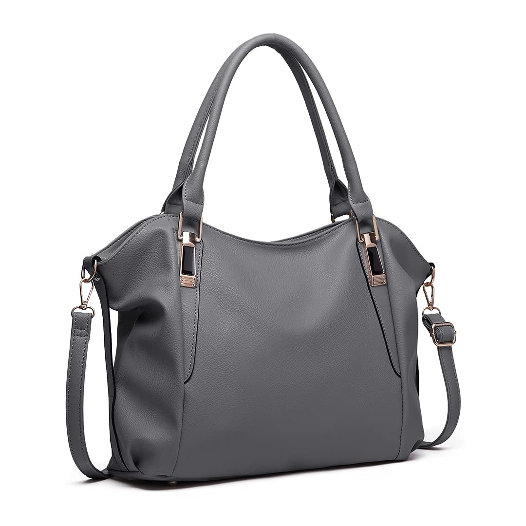 Miss Lulu - Borsa Donna Grande con Tracolla Regolabile, Tote Bag (O1A)