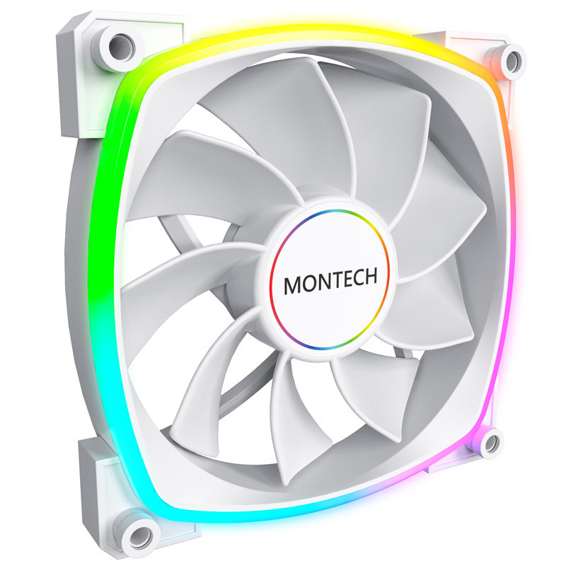 MONTECH RX140 PWM white 1600 rpm 90,45 cfm RX140W