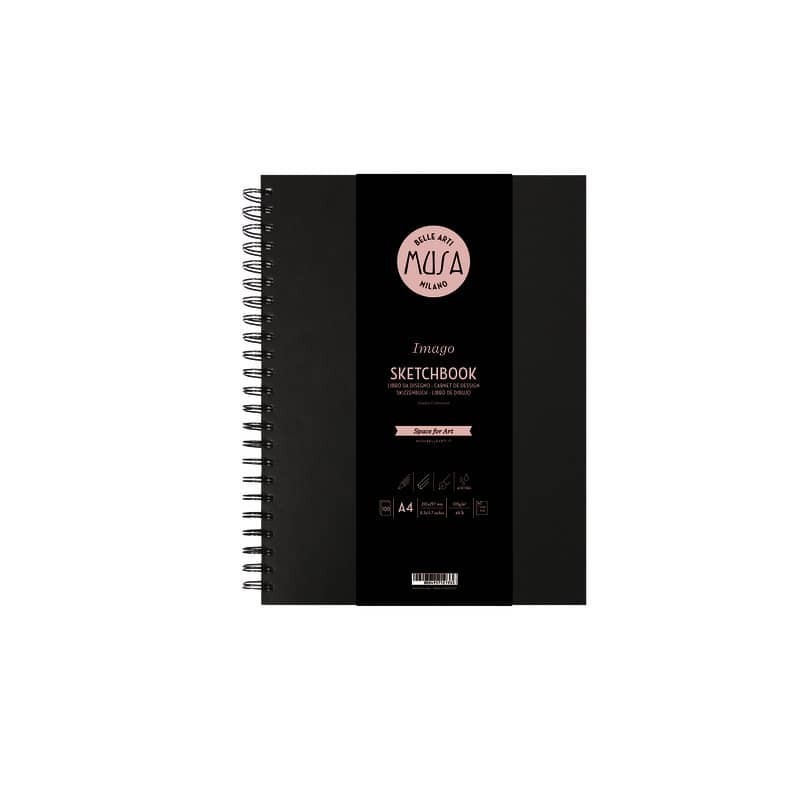 Blocco con spirale Imago SKETCH Musa 100 pagine 105 g formato A4 MU124594