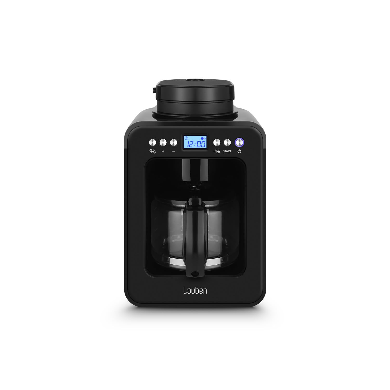 Lauben Grind&Drip Coffee Maker 600BB, piccola macchina da caffè con (j0V)