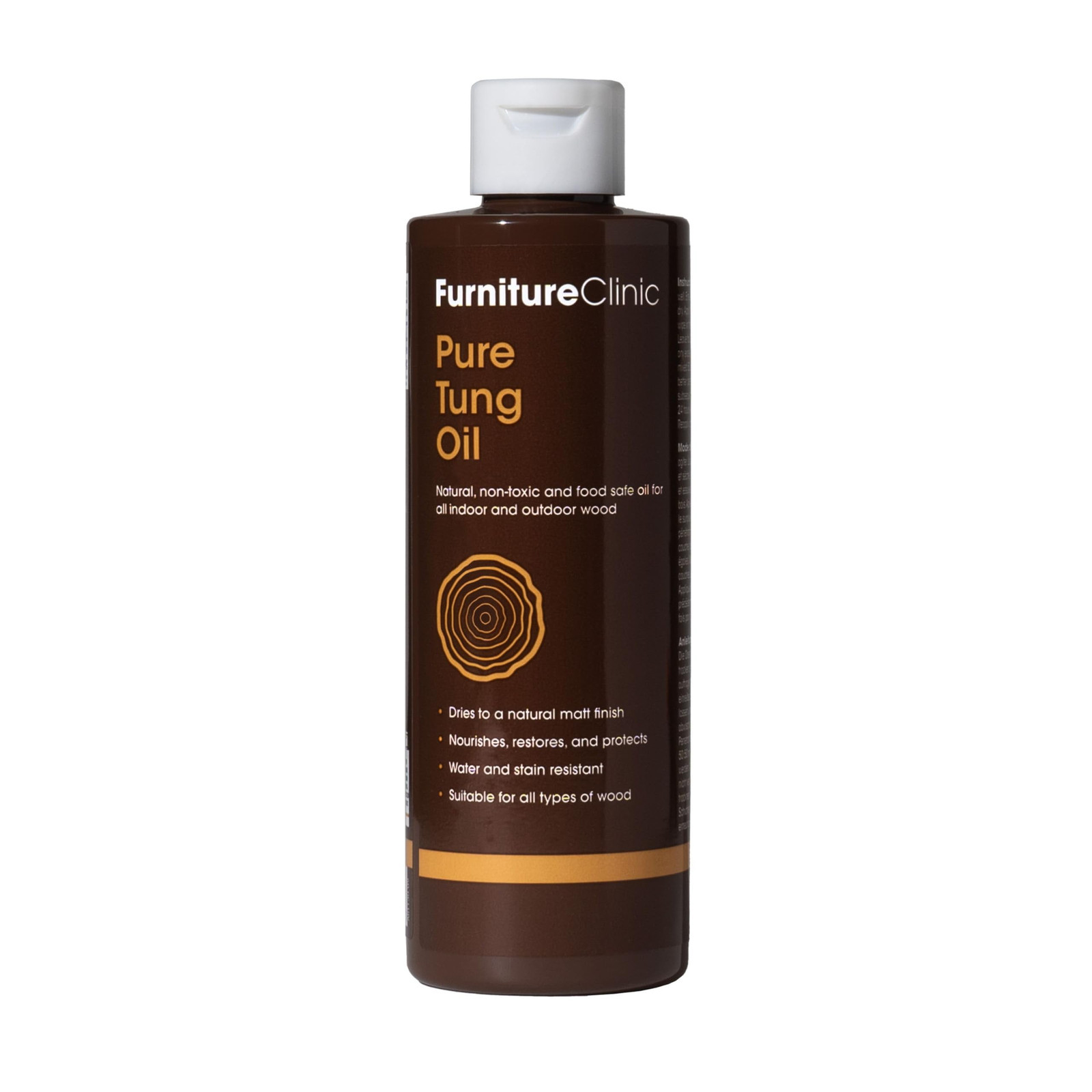 Furniture Clinic Pure Tung Oil (500 ml) - Un olio per legno naturale e (j8Q)
