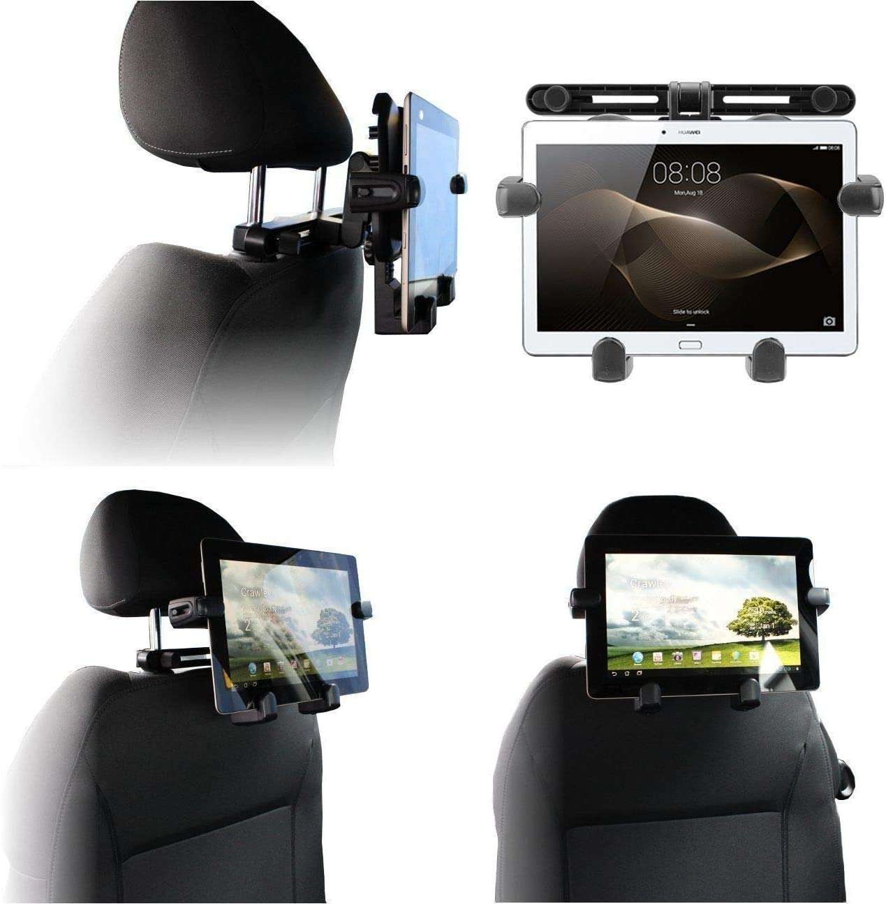 Navitech Headrest Mount For DOOGEE U10 Android 14 10 " Tablet