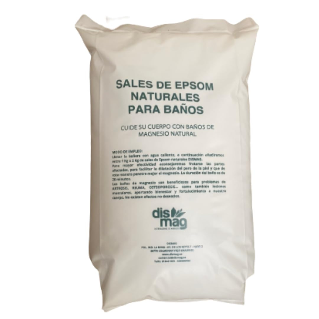 Sali di Epsom per il bagno. Sale di Epsom formato sacchetto 10 kg. Bagno (s0b)