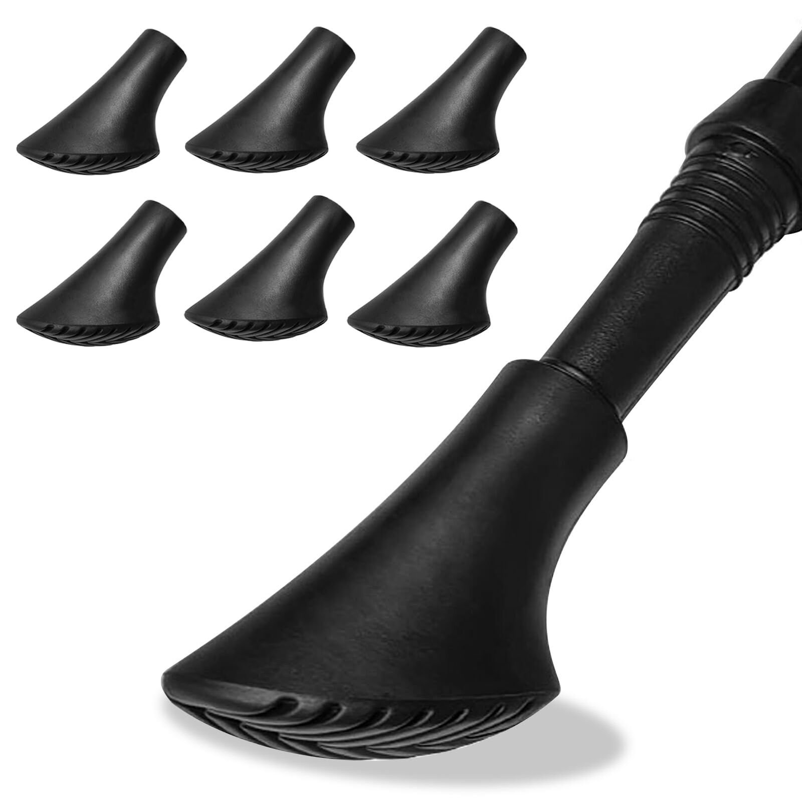 6 Pezzi Puntale per Bastone,Gommini Bastoncini Trekking,Gommini per (g6m)
