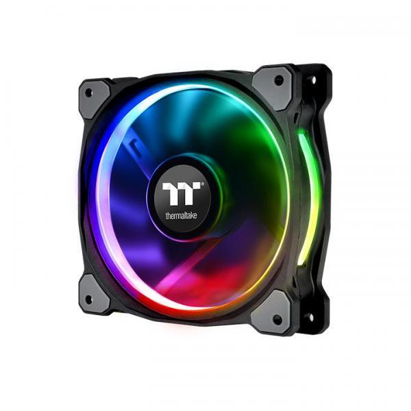 CL-F076-PL12SW-A  Riing Plus 12 RGB Kit 3x Fan +3x Lumi, GehÃ¤uselÃ¼fter3er Set