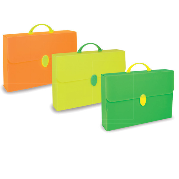 Valigetta in Polionda Fluo Balmar 2000 - 38x52,5x5,5 cm - PF14235 FL1COL (Assort