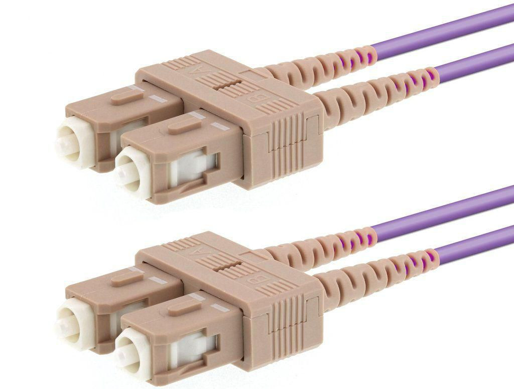 Fiber Patch Cable 50/125 - - SC/SC 10m - OM4 - Warranty 24M